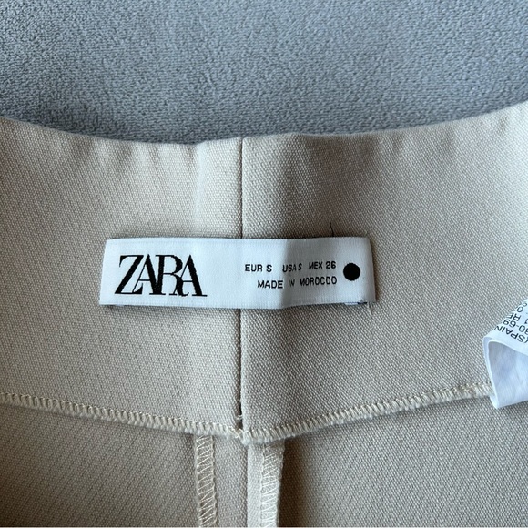 Zara ~ Wide Leg Crop Pants ~ Women’s Size S - Picture 6 of 13